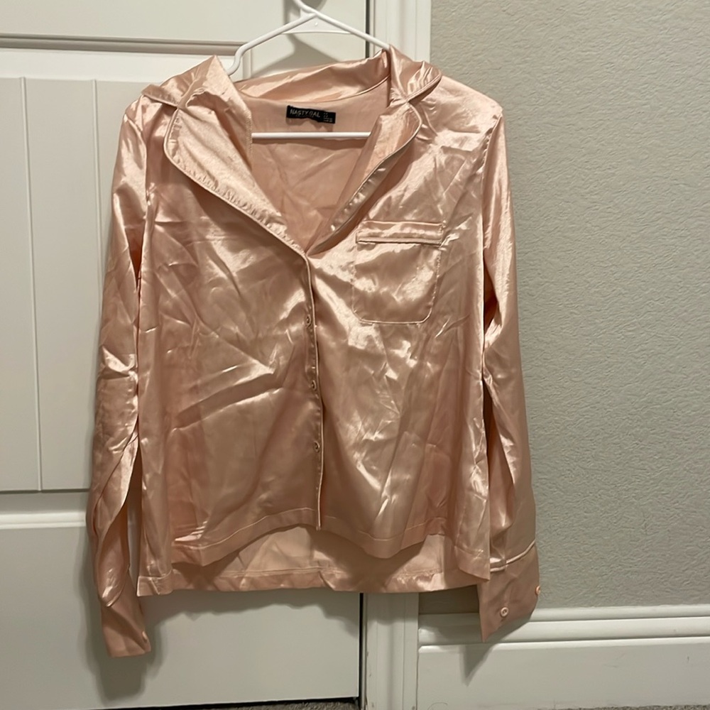 silk pajama set